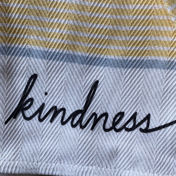 2 LEFT - NEW ED kitchen towel/wooden spoon set kindness - Picture 2 of 6